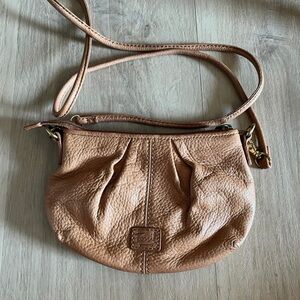 Fossil Leather  Crossbody Bag